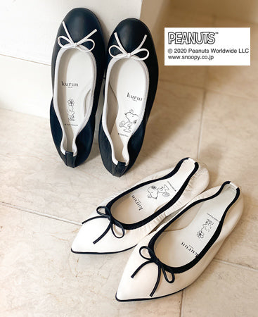 kurunTOKYO×銀座三越「スヌーピーin銀座2020」限定フラットシューズ