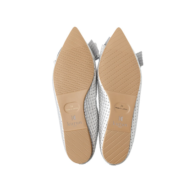 Mathilde -Waterproof Mesh embossed Silver ウォータープルーフ