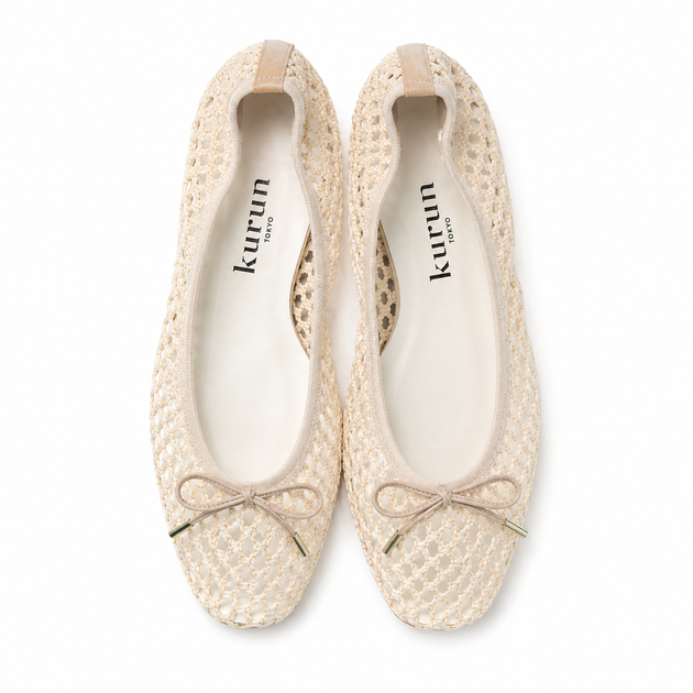 7/8(wed)20:00～販売開始]Pauline -Mesh cloth Pink beige メッシュ
