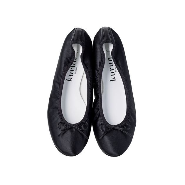 【美品】kurun TOKYO ウォータープルーフサテンブラック Pauline -Waterproof Satin Black ウォータープルーフサテン ブラック