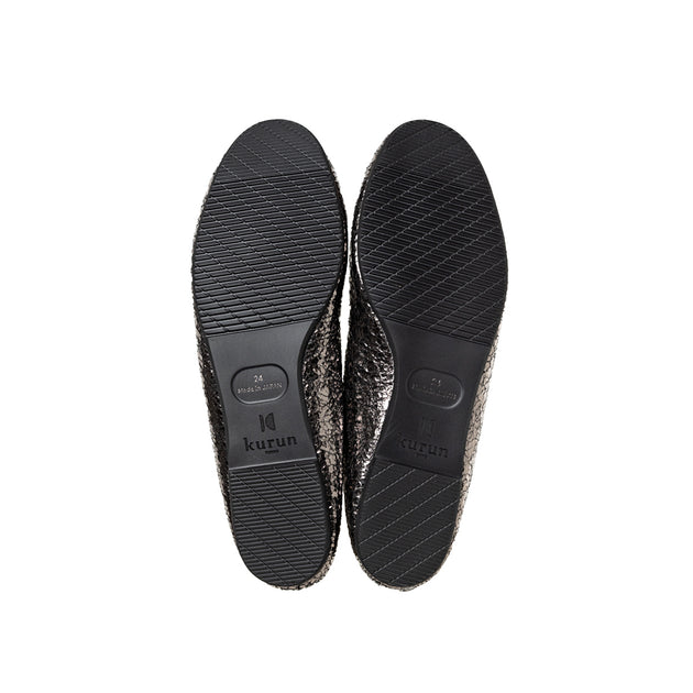 Pauline -Crack mirror Black – kurun TOKYO