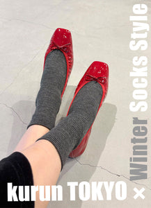 kurun TOKYO × Winter Socks Style