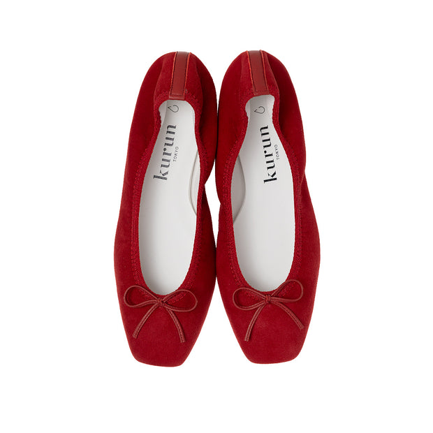 Giselle -Waterproof Suede Red ウォータープルーフ スエード レッド