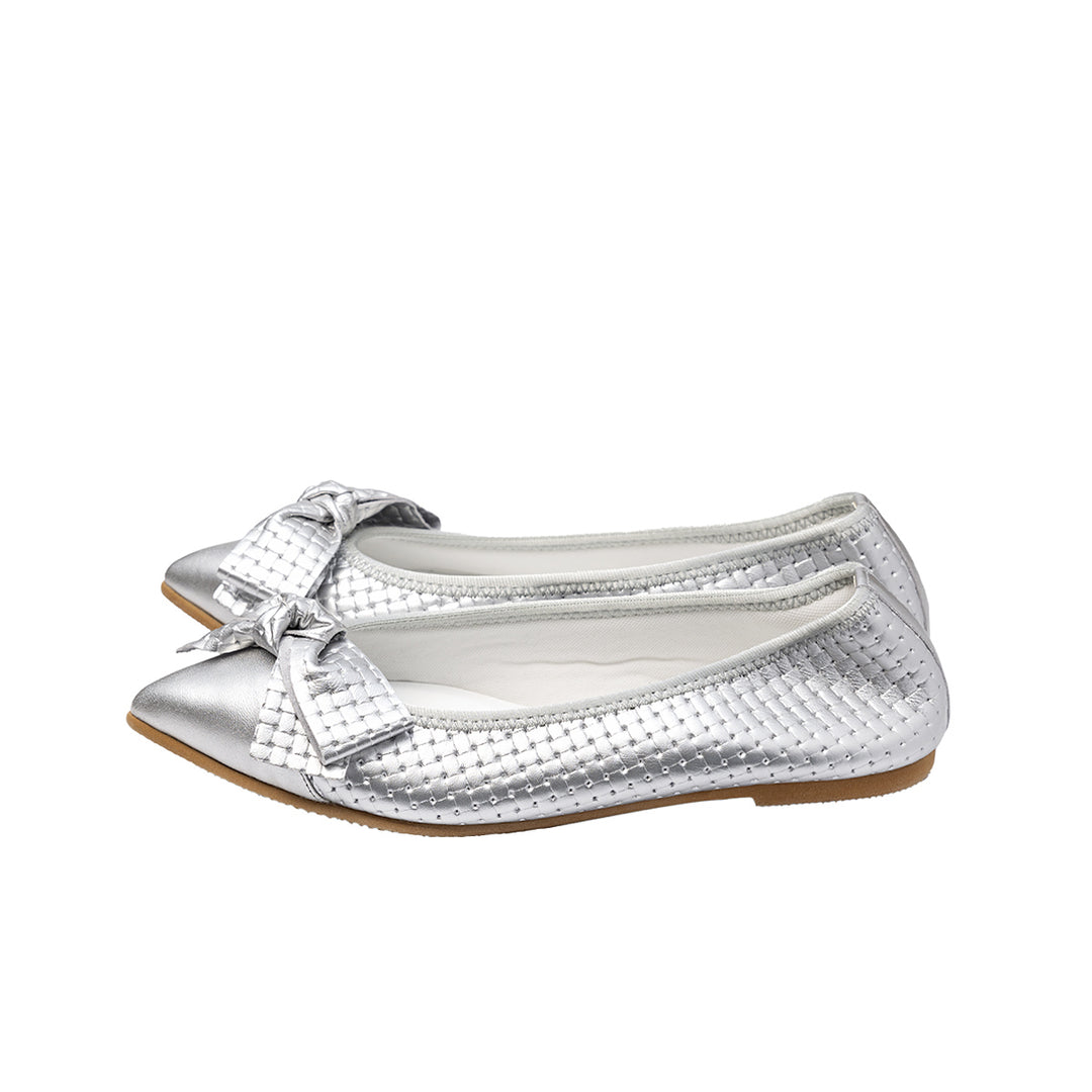 Mathilde -Waterproof Mesh embossed Silver ウォータープルーフ
