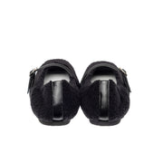 [11/28(fri) 20:00～先行発売]Flavie -Boa Cloth Double Strap Black　ボアクロス ダブルストラップ ブラック