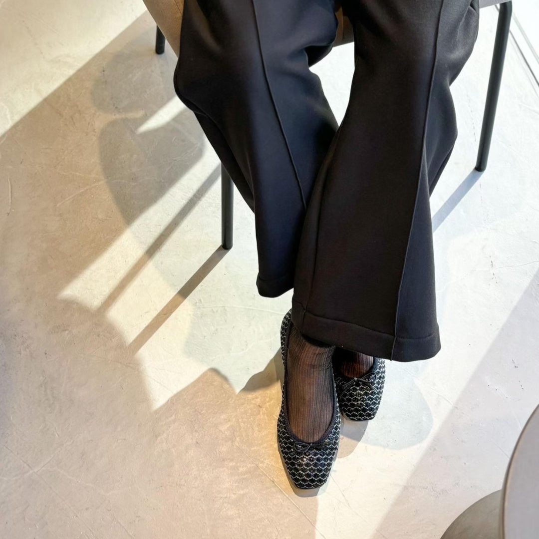 Giselle -Flower lace glitter Black フラワーレースグリッター