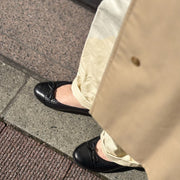 Pauline -Waterproof Mesh embossed Black ウォータープルーフメッシュ ブラック kurun クルン kuruntokyo 入学式 卒業式 クルントウキョウ 疲れない 痛くない madeinjapan 日本製 本革 バレエシューズ フラットシューズ パンプス kurunTOKYO mdmバレエシューズwaterproof レインシューズ 小さいサイズ 大きいサイズ 26cm 21.5cm 26cm 25.5cm 25cm 22cm