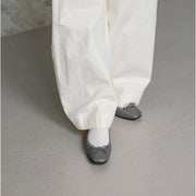 Giselle -Waterproof Soft Shrink Gray ウォータープルーフ ソフトシュリンク グレー kurun クルン kuruntokyo 入学式 卒業式 クルントウキョウ 疲れない 痛くない madeinjapan 日本製 本革 バレエシューズ フラットシューズ パンプス kurunTOKYO mdmバレエシューズwaterproof レインシューズ 小さいサイズ 大きいサイズ 26cm 21.5cm 26cm 25.5cm 25cm 22cm