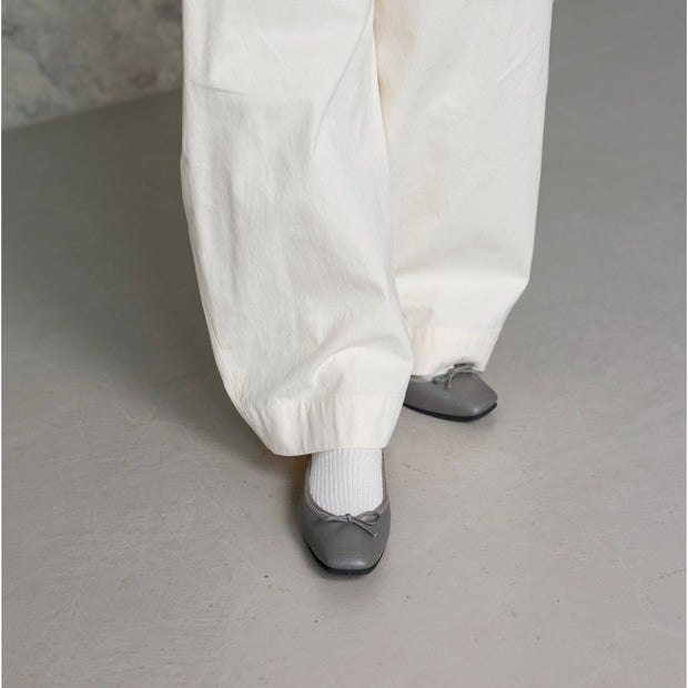 Giselle -Waterproof Soft Shrink Gray ウォータープルーフ ソフトシュリンク グレー kurun クルン kuruntokyo 入学式 卒業式 クルントウキョウ 疲れない 痛くない madeinjapan 日本製 本革 バレエシューズ フラットシューズ パンプス kurunTOKYO mdmバレエシューズwaterproof レインシューズ 小さいサイズ 大きいサイズ 26cm 21.5cm 26cm 25.5cm 25cm 22cm