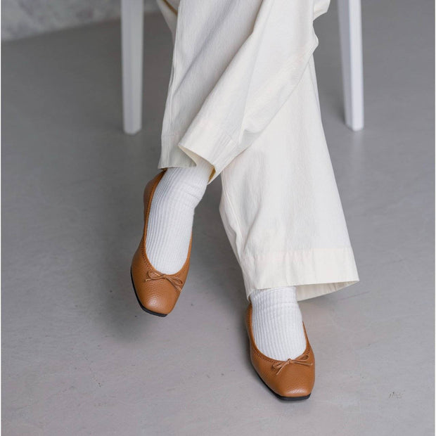 Giselle -Waterproof Soft Shrink Camel ウォータープルーフ ソフトシュリンク キャメル kurun クルン kuruntokyo 入学式 卒業式 クルントウキョウ 疲れない 痛くない madeinjapan 日本製 本革 バレエシューズ フラットシューズ パンプス kurunTOKYO mdmバレエシューズwaterproof レインシューズ 小さいサイズ 大きいサイズ 26cm 21.5cm 26cm 25.5cm 25cm 22cm