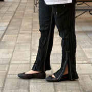 Giselle -Sheer lame cloth Black シアーラメクロス ブラック kurun クルン kuruntokyo 入学式 卒業式 クルントウキョウ 疲れない 痛くない madeinjapan 日本製 本革 バレエシューズ フラットシューズ パンプス kurunTOKYO mdmバレエシューズwaterproof レインシューズ 小さいサイズ 大きいサイズ 26cm 21.5cm 26cm 25.5cm 25cm 22cm