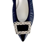 [期間限定 受注生産] Mathilde -Waterproof smooth bijou navy　ウォータープルーフスムース ビジューネイビー