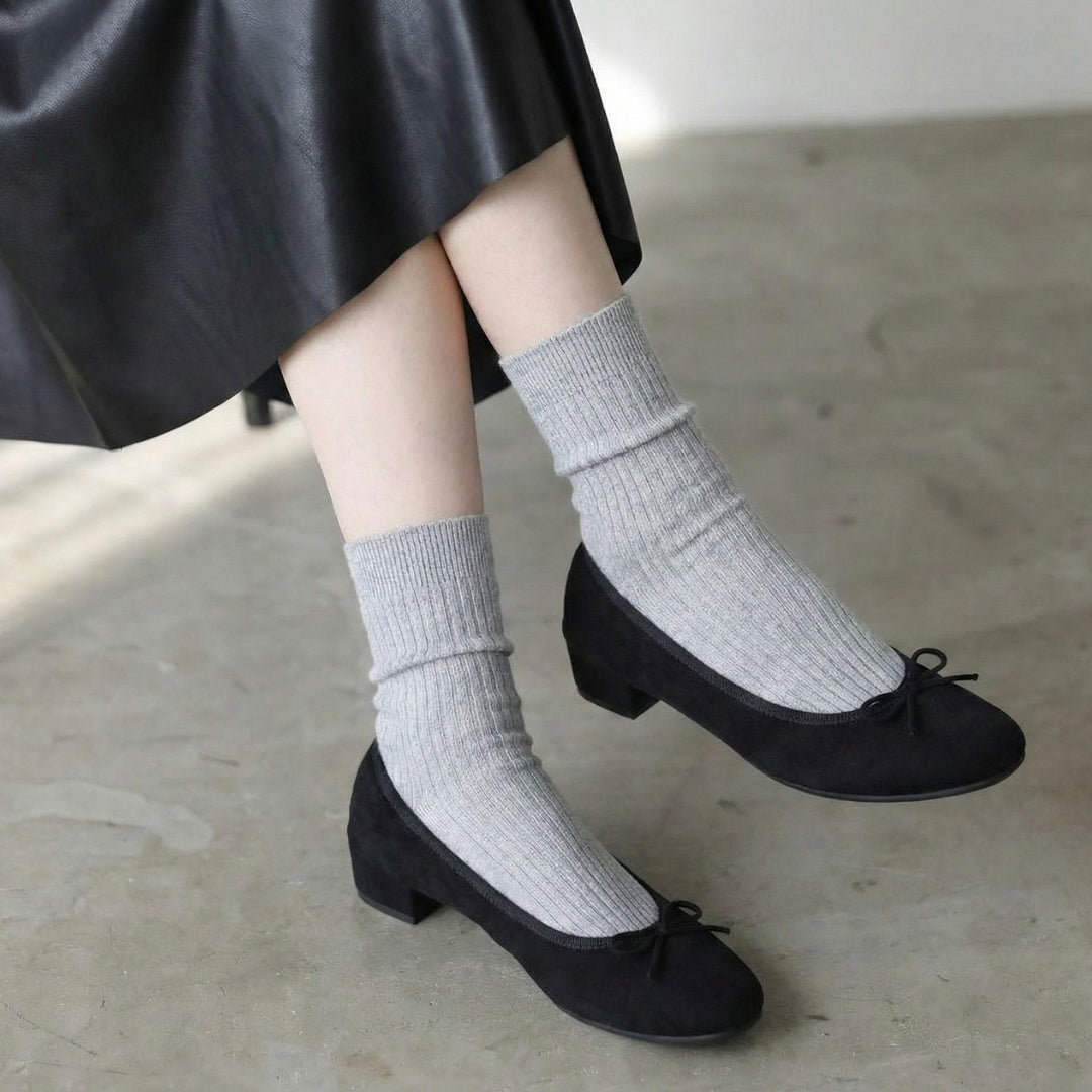 【はなさん専用】kurun Adele ブラック 25.5㎝　防水 Adèle -Waterproof Suede Black ウォータープルーフスエード ブラック