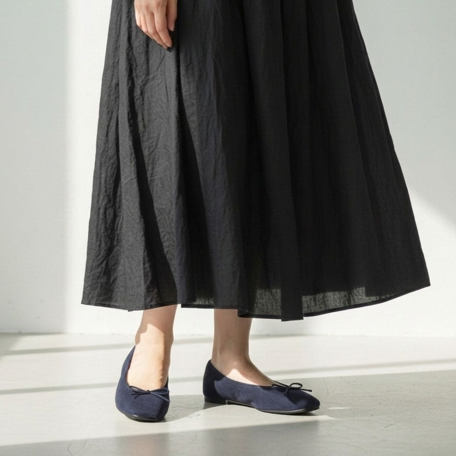 Giselle -Waterproof Suede Navy ウォータープルーフスエード ネイビー