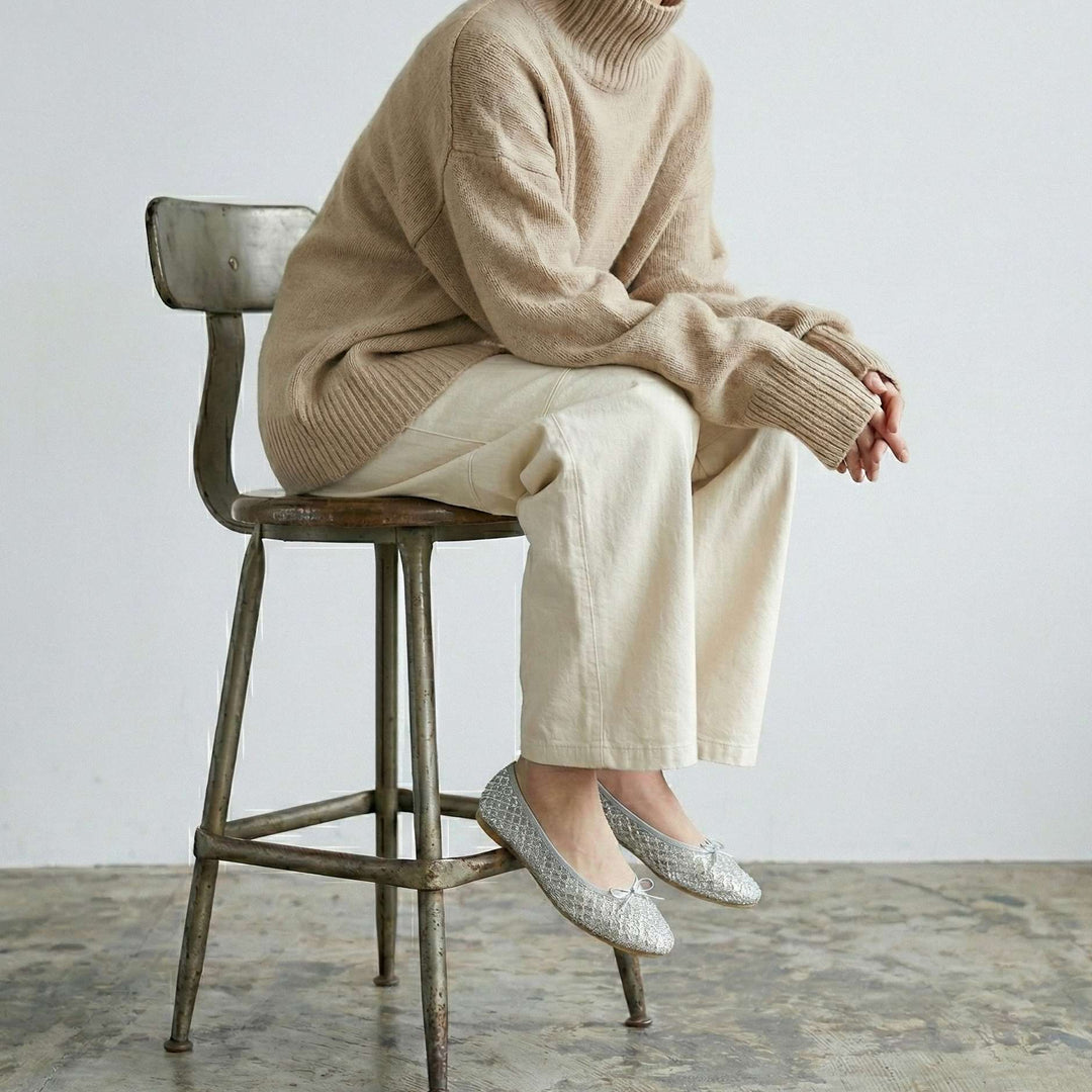 Giselle -Flower lace glitter Silver フラワーレースグリッター