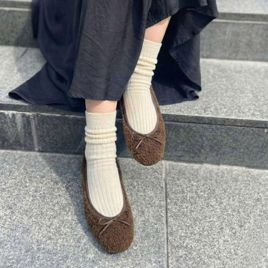 Pauline -Boa Cloth Brown ボアクロス ブラウン – kurun TOKYO