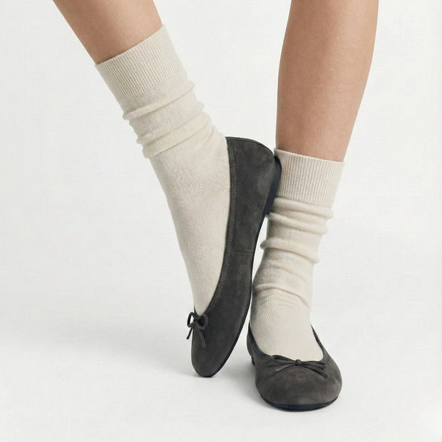 Pauline -Waterproof Suede  Darkgray　ウォータープルーフ スエード ダークグレー