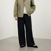 Mathilde -Waterproof Suede Black Waterproof Suede Black