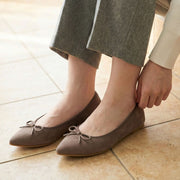 Mathilde -Waterproof Suede Taupe　ウォータープルーフスエード トープ