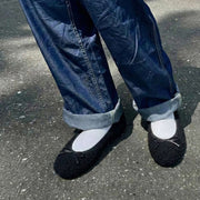 Pauline -Boa Cloth Black　ボアクロス ブラック