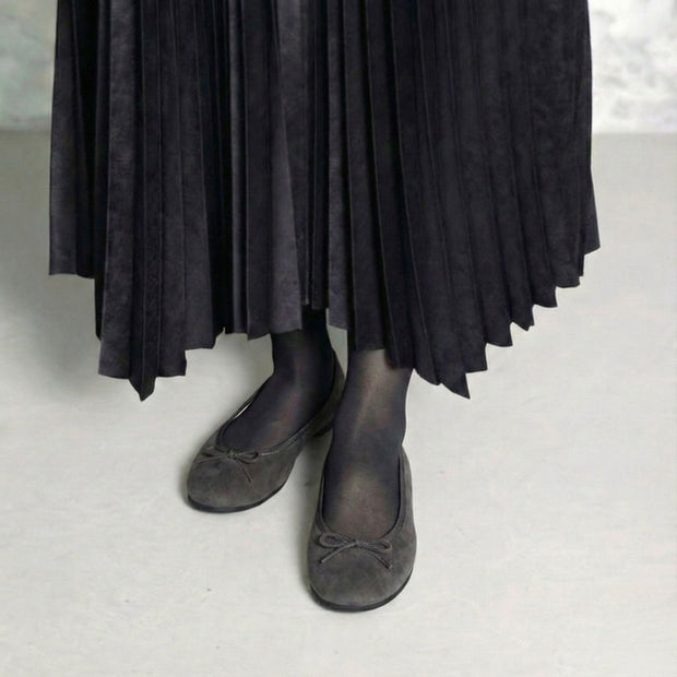 Pauline -Waterproof Suede  Darkgray　ウォータープルーフ スエード ダークグレー