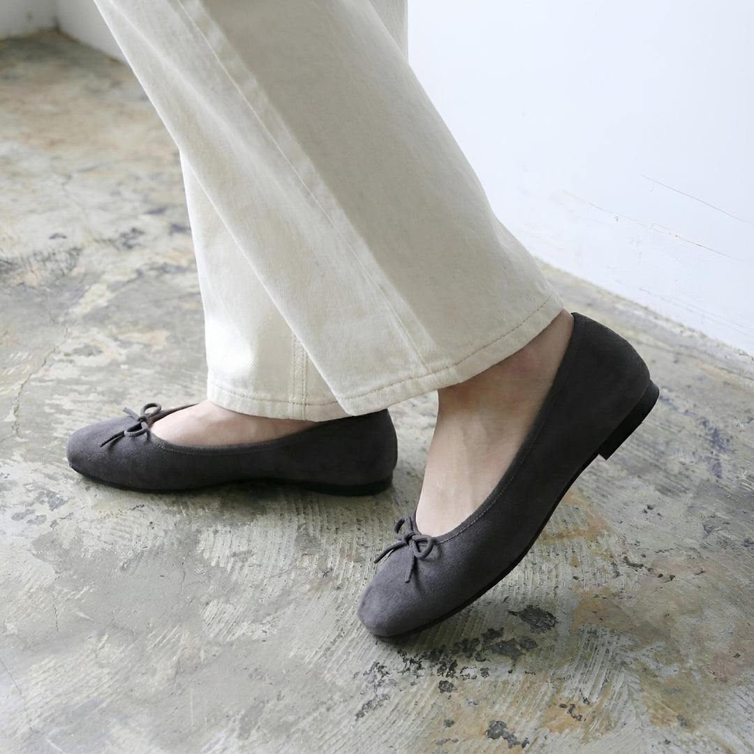Giselle -Waterproof Suede Darkgray ウォータープルーフ スエード