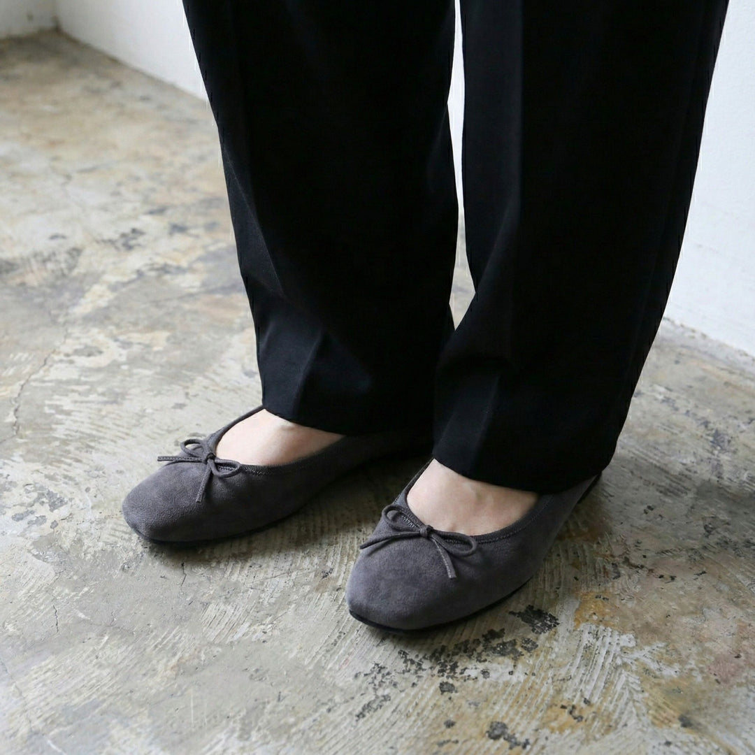 Giselle -Waterproof Suede Darkgray ウォータープルーフ スエード