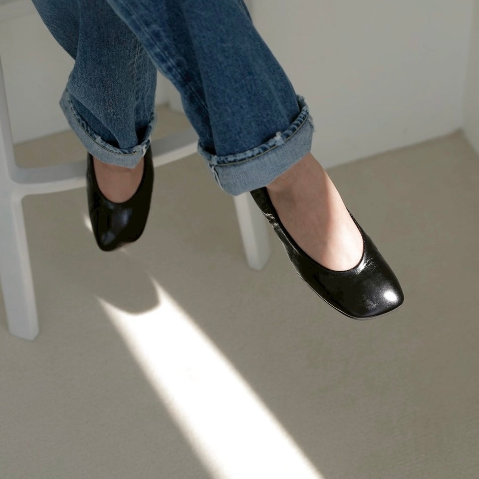 Zoe -Kip Leather Black キップレザー ブラック – kurun TOKYO