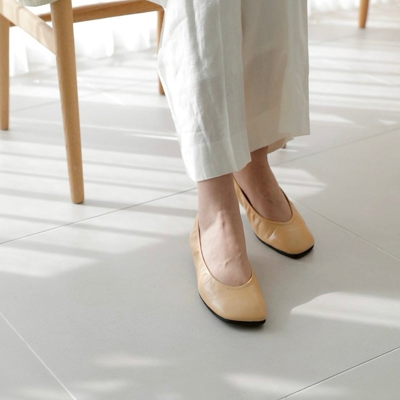Zoe -Kip Leather Beige キップレザー ベージュ – kurun TOKYO