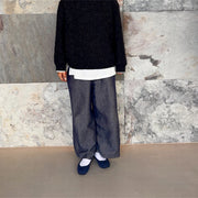 Pauline -Waterproof Suede Navy Waterproof Suede Navy