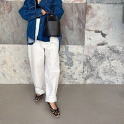 Giselle -Leopardprint Camel Big Leopard Print Camel