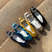 [期間限定 受注生産] Mathilde -Waterproof smooth bijou navy　ウォータープルーフスムース ビジューネイビー