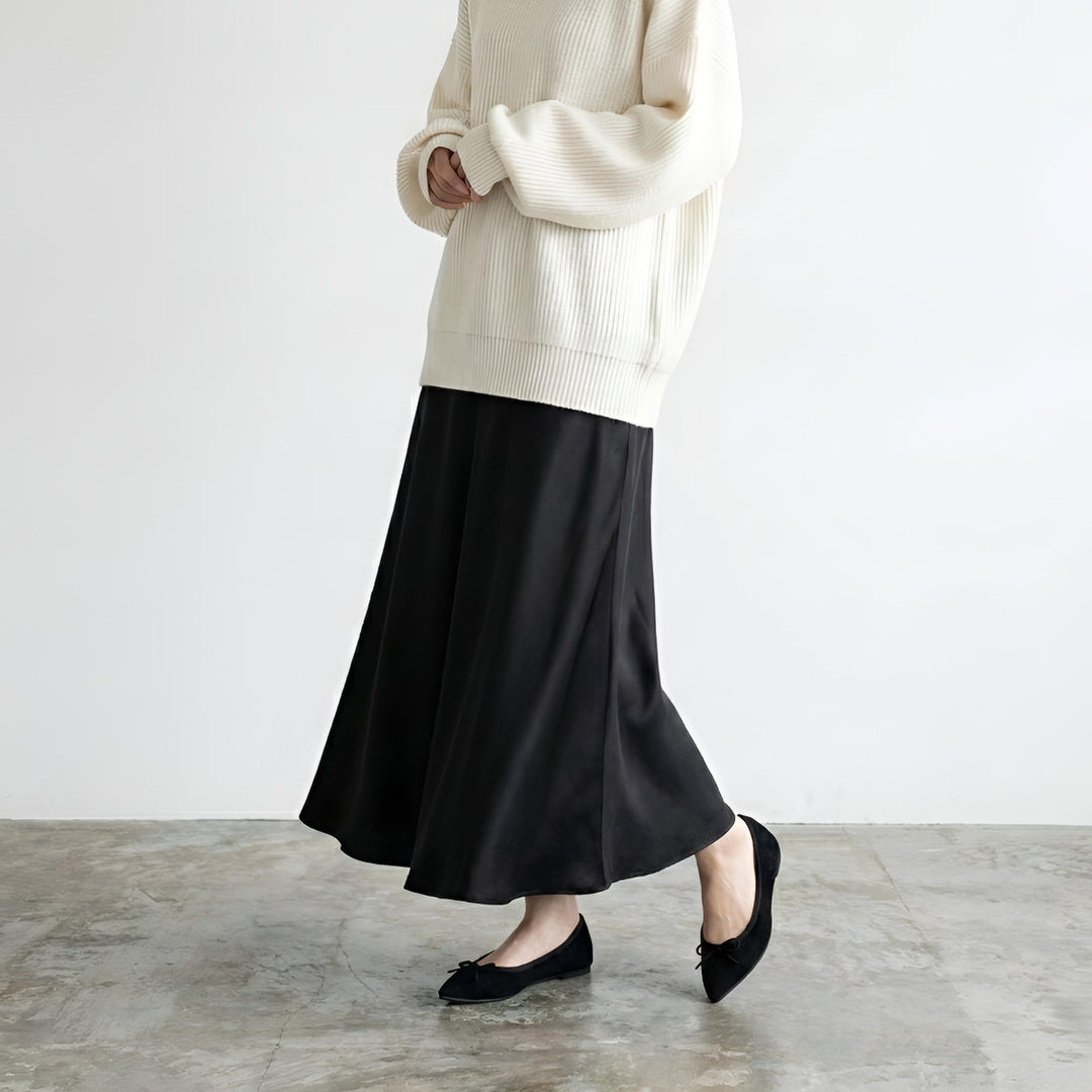 Mathilde -Waterproof Suede Black ウォータープルーフスエード