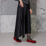 [10/8(wed)20:00～発売開始]Giselle -Lame velour cloth Bordeaux ラメベロアクロス ボルドー kurun クルン kuruntokyo 入学式 卒業式 クルントウキョウ 疲れない 痛くない madeinjapan 日本製 本革 バレエシューズ フラットシューズ パンプス kurunTOKYO mdmバレエシューズwaterproof レインシューズ 小さいサイズ 大きいサイズ 26cm 21.5cm 26cm 25.5cm 25cm 22cm