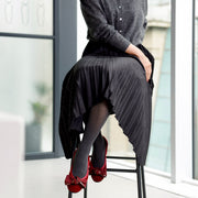 [10/8(wed)20:00～発売開始]Pauline -Lame velour cloth Bordeaux ラメベロアクロス ボルドー kurun クルン kuruntokyo 入学式 卒業式 クルントウキョウ 疲れない 痛くない madeinjapan 日本製 本革 バレエシューズ フラットシューズ パンプス kurunTOKYO mdmバレエシューズwaterproof レインシューズ 小さいサイズ 大きいサイズ 26cm 21.5cm 26cm 25.5cm 25cm 22cm