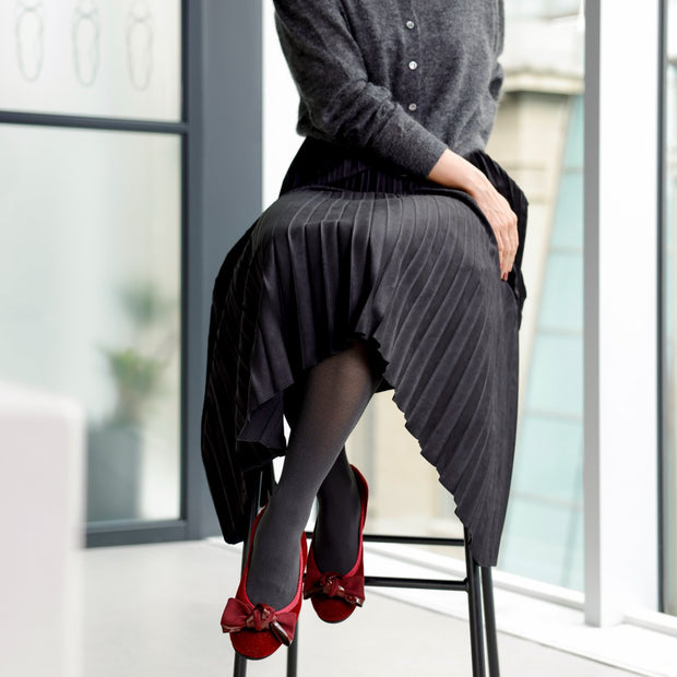 [10/8(wed)20:00～発売開始]Pauline -Lame velour cloth Bordeaux ラメベロアクロス ボルドー kurun クルン kuruntokyo 入学式 卒業式 クルントウキョウ 疲れない 痛くない madeinjapan 日本製 本革 バレエシューズ フラットシューズ パンプス kurunTOKYO mdmバレエシューズwaterproof レインシューズ 小さいサイズ 大きいサイズ 26cm 21.5cm 26cm 25.5cm 25cm 22cm