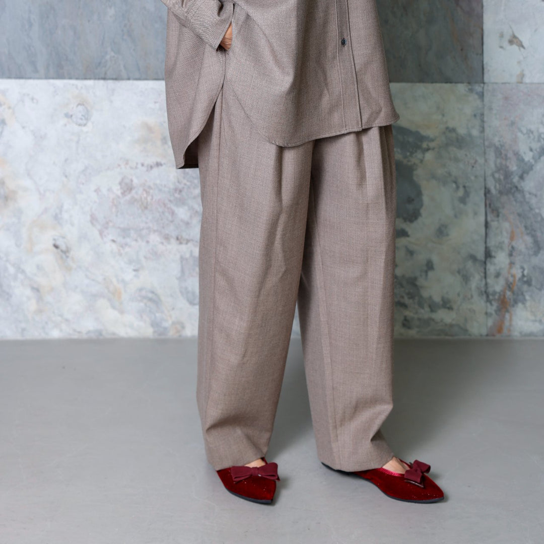 Mathilde -Lame velour cloth Bordeaux ラメベロアクロス ボルドー