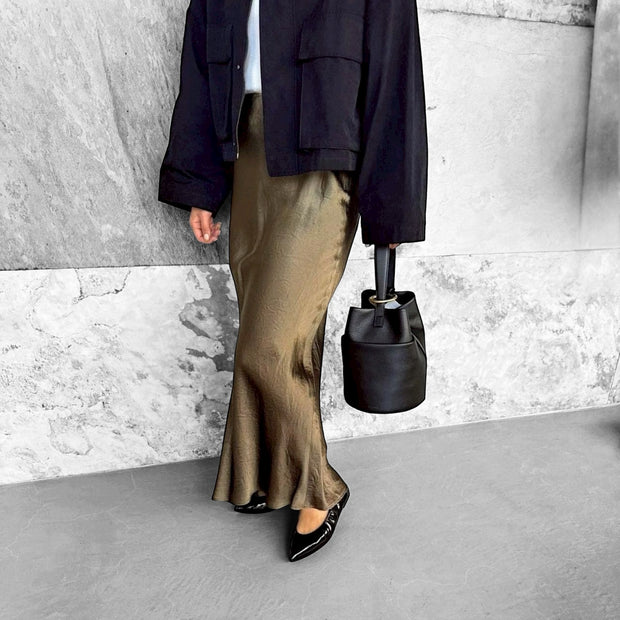 Mathilde -Enamel Black　エナメル ブラック