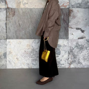 Mathilde -Waterproof Suede Darkbrown　ウォータープルーフスエード ダークブラウン