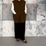 Mathilde -Waterproof Suede Darkbrown　ウォータープルーフスエード ダークブラウン