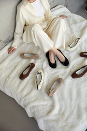 Pauline -Boa Cloth Black　ボアクロス ブラック