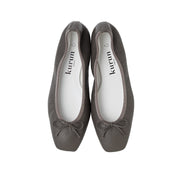 Giselle -Waterproof Soft Shrink Gray ウォータープルーフ ソフトシュリンク グレー kurun クルン kuruntokyo 入学式 卒業式 クルントウキョウ 疲れない 痛くない madeinjapan 日本製 本革 バレエシューズ フラットシューズ パンプス kurunTOKYO mdmバレエシューズwaterproof レインシューズ 小さいサイズ 大きいサイズ 26cm 21.5cm 26cm 25.5cm 25cm 22cm