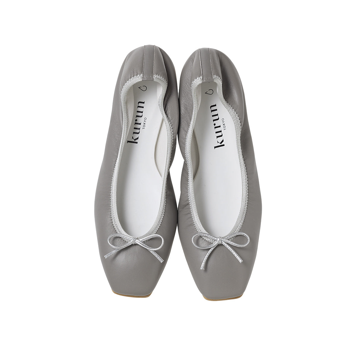 shetokyo Giselle 38 グレー　クリーニング済 7/29-8/2期間限定】Giselle -Waterproof Smooth Light gray×foil
