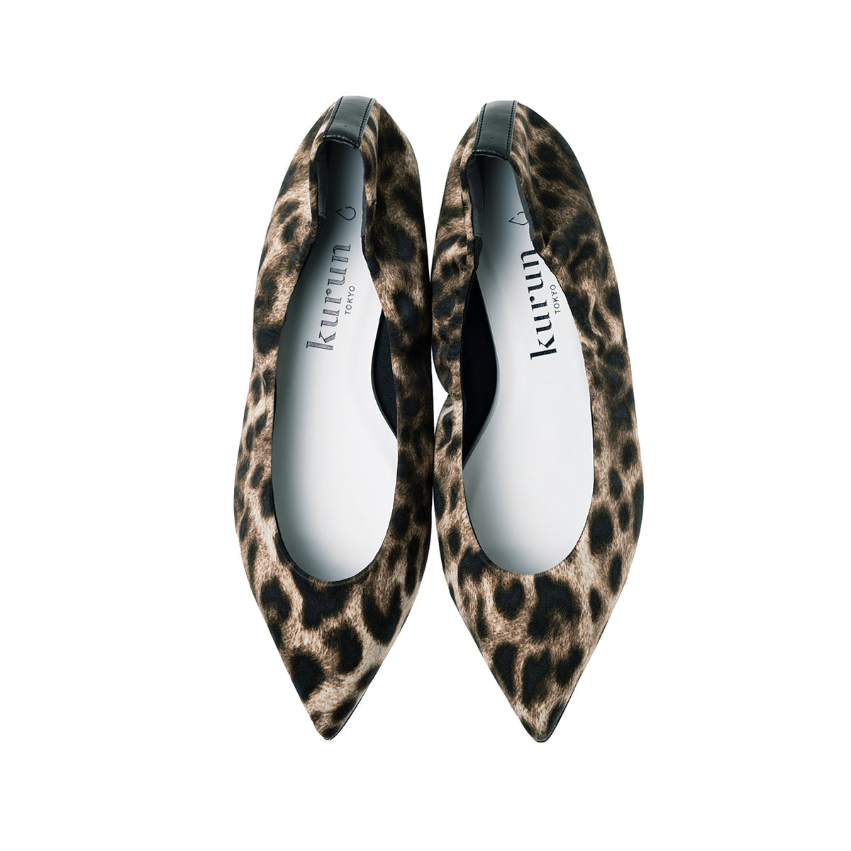 ウォータープルーフ サテンレオパードプリント グレージュ Inès -Waterproof satin leopardprint Grege ウォータープルーフ