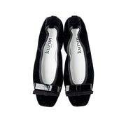 [10/8(wed)20:00～発売開始]Giselle -Lame velour cloth Black ラメベロアクロス ブラック kurun クルン kuruntokyo 入学式 卒業式 クルントウキョウ 疲れない 痛くない madeinjapan 日本製 本革 バレエシューズ フラットシューズ パンプス kurunTOKYO mdmバレエシューズwaterproof レインシューズ 小さいサイズ 大きいサイズ 26cm 21.5cm 26cm 25.5cm 25cm 22cm