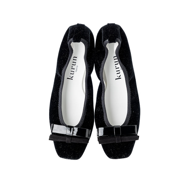 靴 kurun TOKYO Giselle-Foil Black Giselle -Foil Black フォイル ブラック – kurun TOKYO