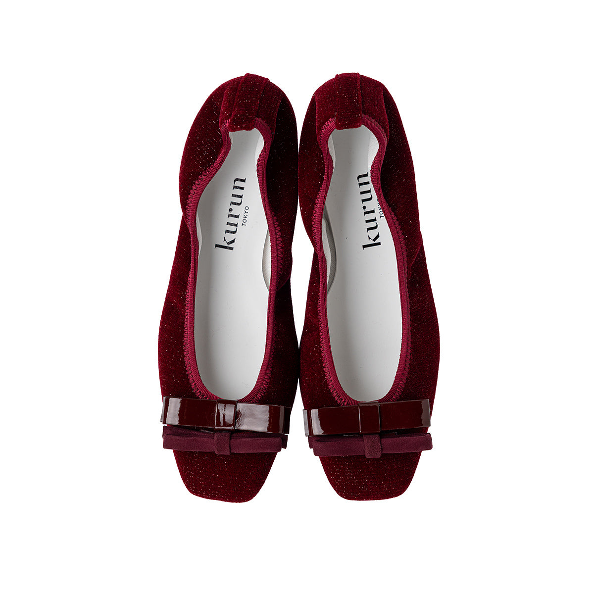 Giselle -Lame velour cloth Bordeaux ラメベロアクロス ボルドー