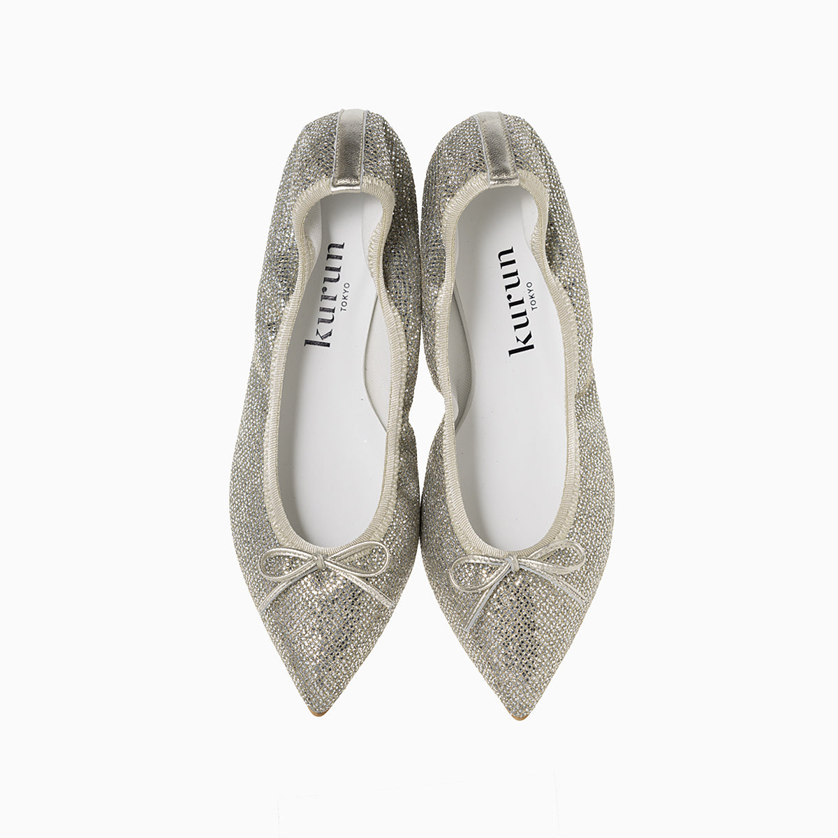 Mathilde -Lace glitter Champagne gold レースグリッター