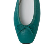 Giselle -Waterproof Soft Shrink Ivy Green ウォータープルーフ ソフトシュリンク アイビーグリーン kurun クルン kuruntokyo 入学式 卒業式 クルントウキョウ 疲れない 痛くない madeinjapan 日本製 本革 バレエシューズ フラットシューズ パンプス kurunTOKYO mdmバレエシューズwaterproof レインシューズ 小さいサイズ 大きいサイズ 26cm 21.5cm 26cm 25.5cm 25cm 22cm