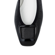 Giselle -Waterproof Soft Shrink Buckle Black ウォータープルーフ ソフトシュリンク バックルブラック kurun クルン kuruntokyo 入学式 卒業式 クルントウキョウ 疲れない 痛くない madeinjapan 日本製 本革 バレエシューズ フラットシューズ パンプス kurunTOKYO mdmバレエシューズwaterproof レインシューズ 小さいサイズ 大きいサイズ 26cm 21.5cm 26cm 25.5cm 25cm 22cm